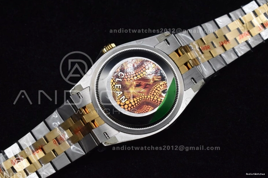 on Bracelet VR Jubilee 36 558 Diamonds Clean 904L Best YG 1:1 DateJust YG Dial Edition Versatile Steel 126233 SS 0306